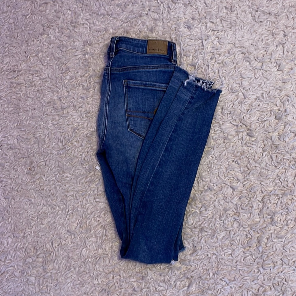 American eagle ripped jeans